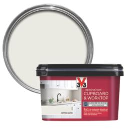 V33 2Ltr Cotton Satin Kitchen Cupboard Paint
