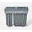 Vigote Pull-Out Bin Anthracite 26Ltr