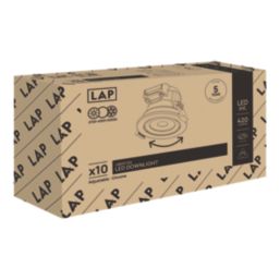 LAP Ubertas Tilt  LED Lights Polished Chrome 4W 420lm 10 Pack