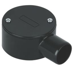 Deta TTE 1 Way 25mm Terminal Box Black