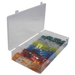 Pearl Consumables Assorted Standard Blade Auto Fuses 5-30A 90 Pieces