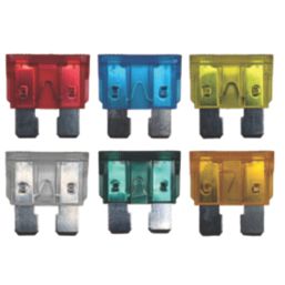 Pearl Consumables Assorted Standard Blade Auto Fuses 5-30A 90 Pieces