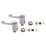 Swirl  Bathroom Basin Lever Tap Reviver Kit