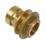 Tectite Sprint  Brass Push-Fit Tank Connector 22mm