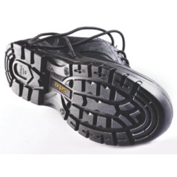 Site Coal Size 7  Black  Steel Toe Cap  Safety Shoes