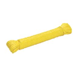 Essentials Twisted Rope Yellow 4mm x 10m