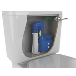 Thomas Dudley Ltd 292-343mm Adjustable Height Dual Syphon 1 1/2"