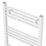 Flomasta 1000mm x 500mm 852BTU White Flat Electric Towel Radiator