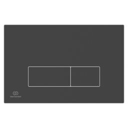 Ideal Standard Oleas P2 Dual-Flush Pneumatic Flushing Plate Silk Black