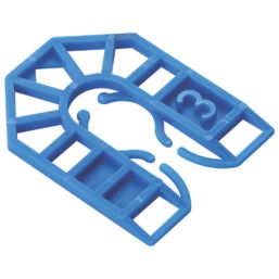 Broadfix U Shims Blue Small 55mm x 3mm x 43mm 200 Pack