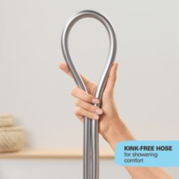 Grohe VitalioFlex Silver Shower Hose Chrome 8mm x 1750mm