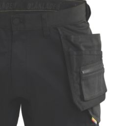 Blaklader  2-Way Stretch Trousers Black 37" W 30" L