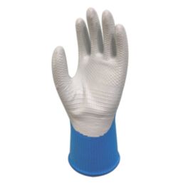 Wonder Grip WG-522W Bee-Tough Gloves Blue/White Large