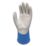 Wonder Grip WG-522W Bee-Tough Gloves Blue/White Large