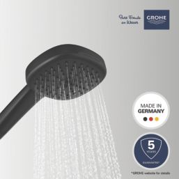 Grohe Vitalio Comfort 110 High Pressure Hand Shower  Matt Black 110mm x 215mm