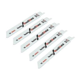 Bosch  S922HF Multi-Material Reciprocating Saw Blades 150mm 5 Pack