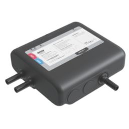 Mira Platinum Remote Single Outlet HP/Combi Thermostatic Black/Chrome Wireless Digital Shower Valve & Controller