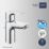 Grohe StartEdge Chrome 147mm Cloakroom Lever Mono Basin Mixer Tap
