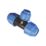 FloPlast  MDPE Compression Reducing Tee 32mm x 25mm x 32mm