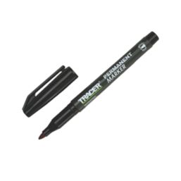 TRACER  Medium Tip Black Permanent Marker