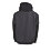 Apache Kingston Hooded Sweatshirt Grey/Black X Large 26" Chest