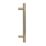 Elite Knobs & Handles Kensington Knurled T Bar Handle Antique Brass 180mm