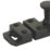 Smith & Locke Flat Door Bolt Matt Black 60mm