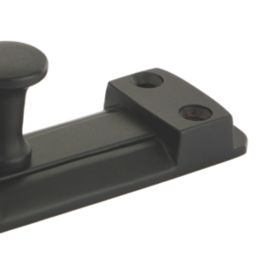 Smith & Locke Flat Door Bolt Matt Black 60mm