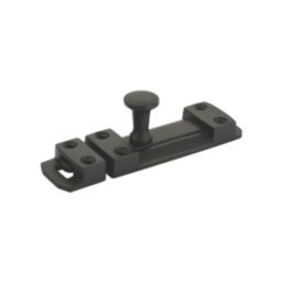 Smith & Locke Flat Door Bolt Matt Black 60mm