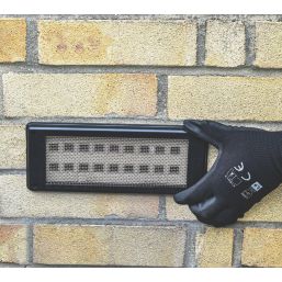 Metex Ventguard Black Rodent & Crawling Insect Airbrick Vent Cover