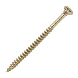 Spax  PZ Countersunk Self Drilling Woodscrews 5mm x 80mm 100 Pack