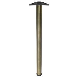 Rothley Worktop Leg Antique Brass 870-895mm