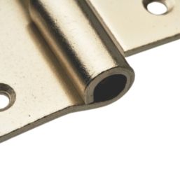 Smith & Locke Satin Nickel  Rising Butt Hinges LH 75mm x 71mm 2 Pack