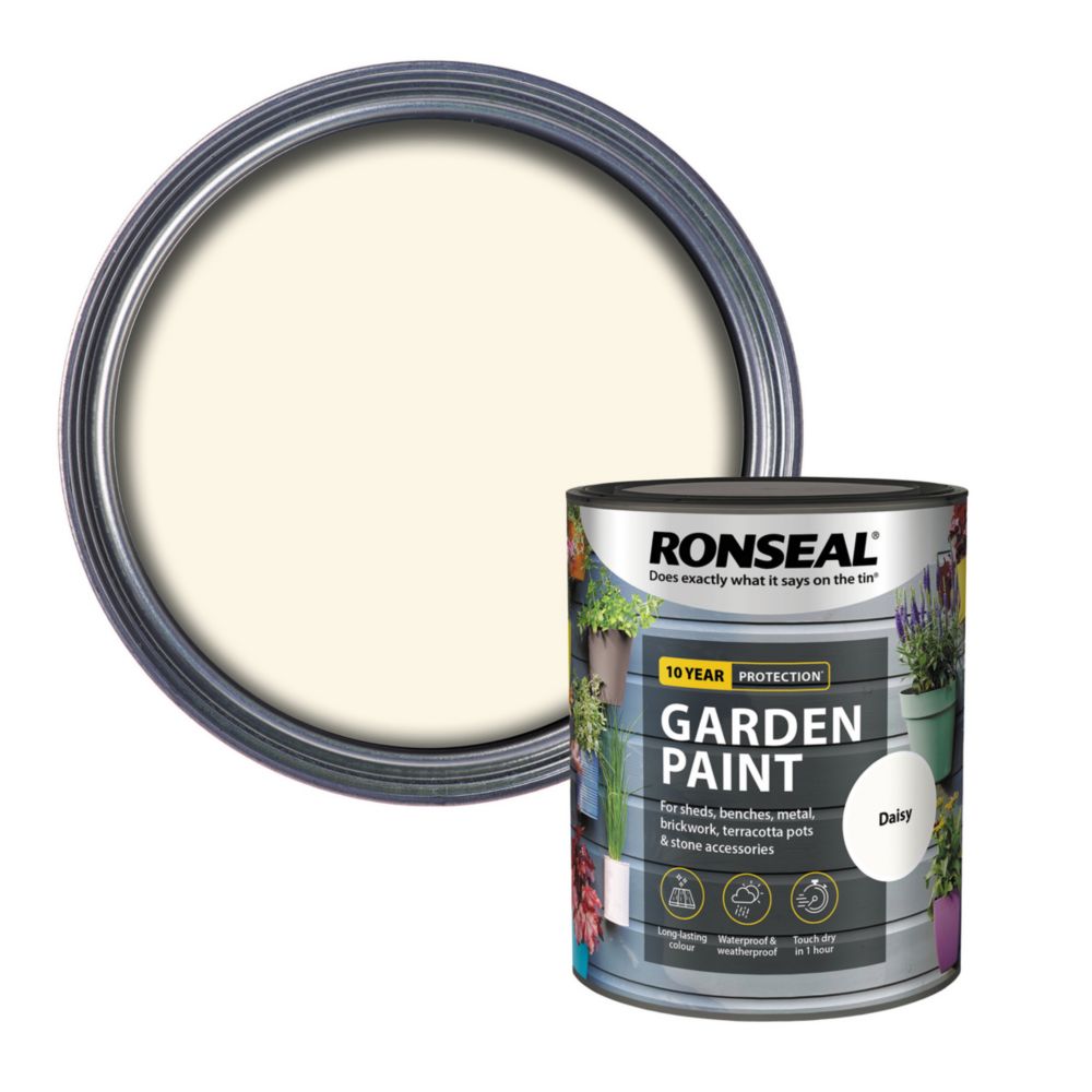 Ronseal 750ml Daisy Matt Garden Paint Screwfix