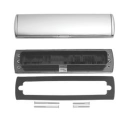 Mila Letterbox Chrome 310mm x 76mm