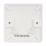 Hager Sollysta WMP1 1-Gang Blanking Plate White