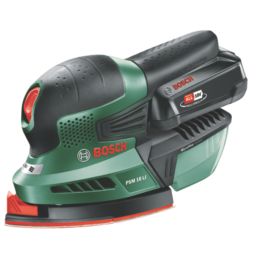 Bosch PSM 18 LI 18V 1 x 2.5Ah Li-Ion Power for All  Cordless Multi Sander