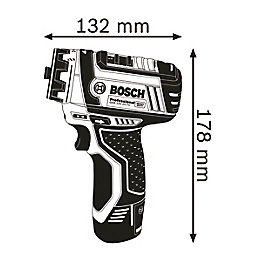 Bosch GSR 12-15 FC2 12V 2 x 2.0Ah Lithium Coolpack  Cordless Flexi-Click Screwdriver