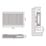 Flomasta 500mm x 700mm 2744BTU White Type 21 Convector Radiator