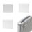 Flomasta 500mm x 700mm 2744BTU White Type 21 Convector Radiator