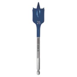 Bosch Expert Self Cut Speed Hex Shank  Flat Wood Spade Drill Bit 25mm x 152mm