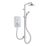 Mira Sprint Dual White 10.8kW  Manual Electric Shower