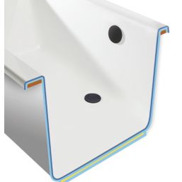 Highlife Bathrooms Clicker Waste Matt Black