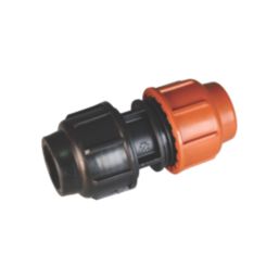 FloPlast 492001 MDPE Copper Adaptor 25mm x 22mm