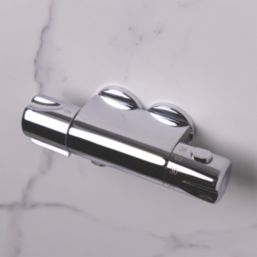 ETAL Atlas Exposed Single Outlet Thermostatic Chrome Shower Valve