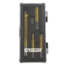 Erbauer DRA55118  Multi-Material Screw Extractor Set 4 Pieces
