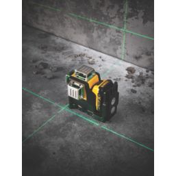 DeWalt DCE089D1G-GB 12V 1 x 2.0Ah Li-Ion XR Green Self-Levelling Multi-Line Laser Level