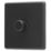 Arlec  1-Gang 2-Way LED Dimmer Switch  Matt Black