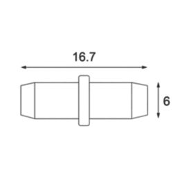 Essentials MDF Round Shelf Supports Silver 100 Pack