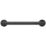 Croydex  Straight Household Grab Bar Black 450mm